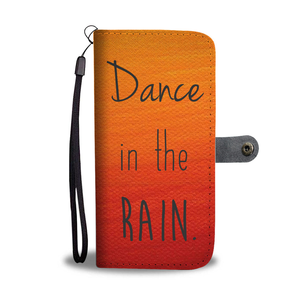 Women's "Dance in the rain" Wallet and Phone Case