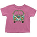 Adorable Hippie Van Toddler and Youth T-shirt