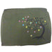 Army Green Handmade Hippie Boho Cross Body Messenger Bag with Himalayan Tree