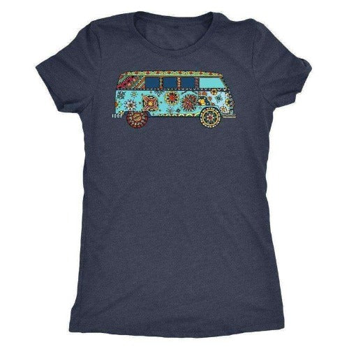 Colorful Hippie Volkswagen Van T-shirt