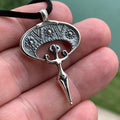 Female Strength Pendant | Sterling Silver