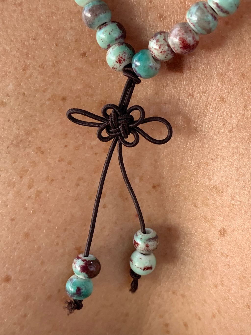 Buddhist Mala Prayer 108 Bead Meditation Necklace
