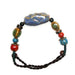 Colorful Ceramic And Hemp Cord Bracelets