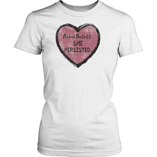 Heart Framed "Nevertheless, She Persisted" T-Shirt