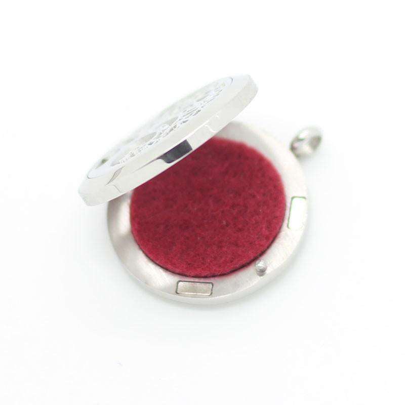 Lotus Flower Essential Oil Aromatherapy Diffuser Pendant Necklace