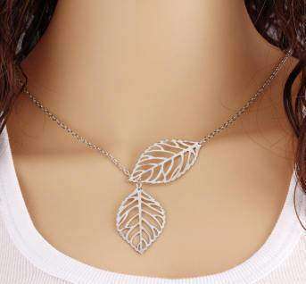 Hippie Leaf Necklace