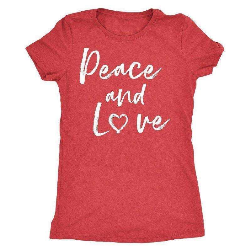 &quot;Peace and Love&quot; T-Shirt