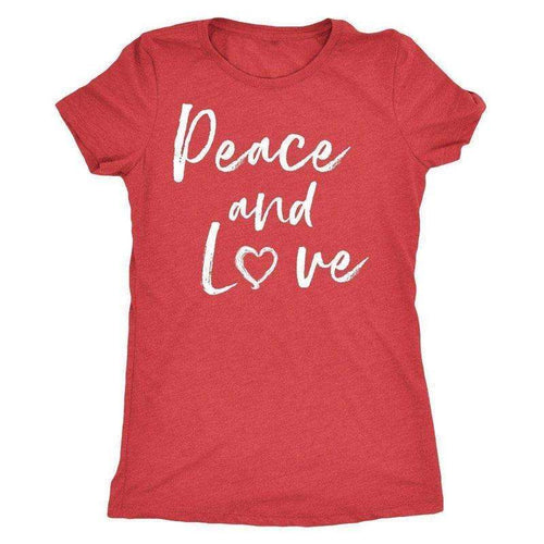 "Peace and Love" T-Shirt