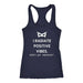 Women's Vintage Radiate Positive Vibes Superpower Tank Top