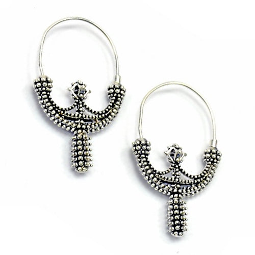 Silver Slavic Earring Replicas