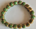 The Colorful Green  Square Ceramic Bracelet