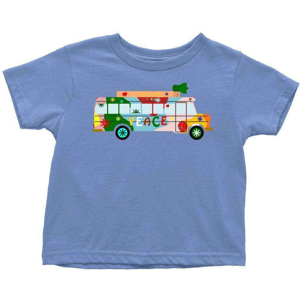 "Happy Hippie Bus" Toddler Tee